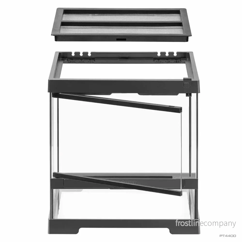 Exo Terra Pro Terrarium X-Small Wide – Glasterrarium 30×30×30cm - Bild 2