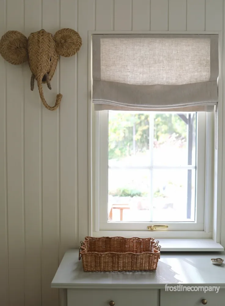 Roman Blinds Beige Linen - Bild 2