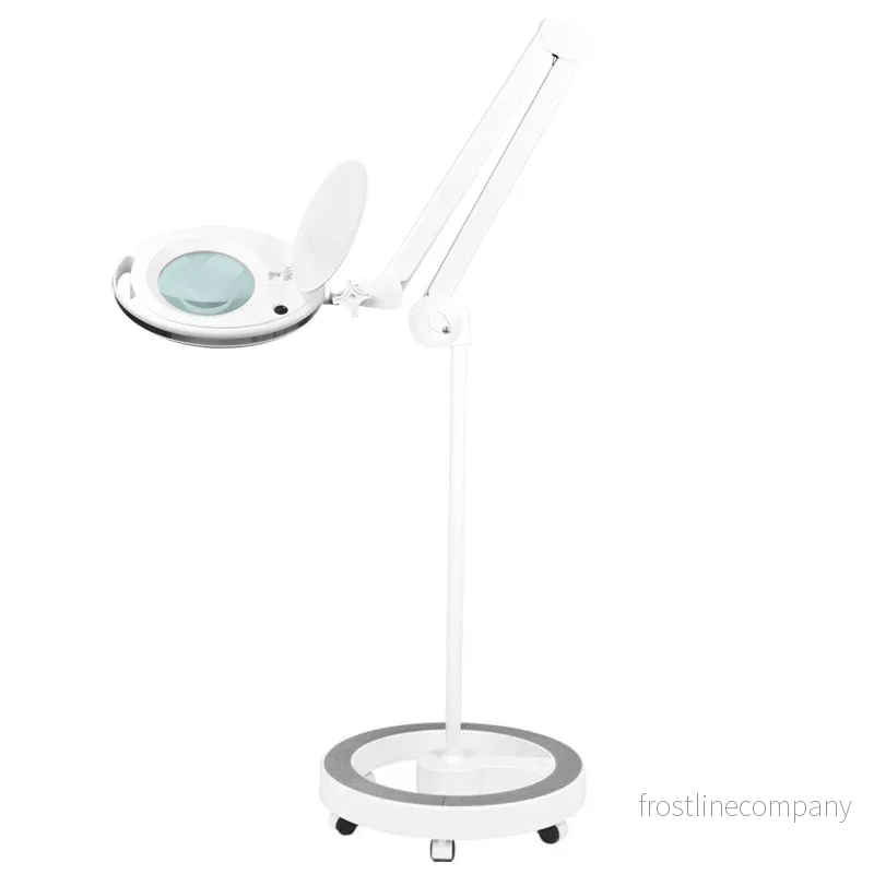 Förstoringslampa LED Elegante 6027 Vit 5D på fot Förstoringslampa LED Elegante 6027 Vit 5D på fot