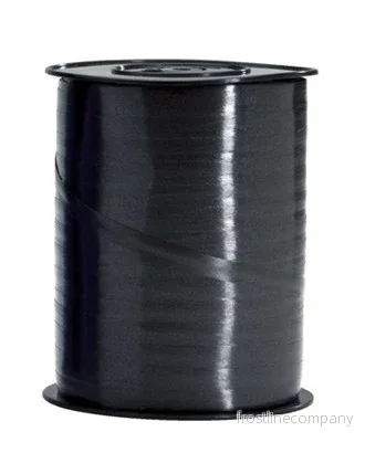 Presentband 7 mm x 500 m, Blank. Svart Presentband 7 mm x 500 m, Blank. Svart