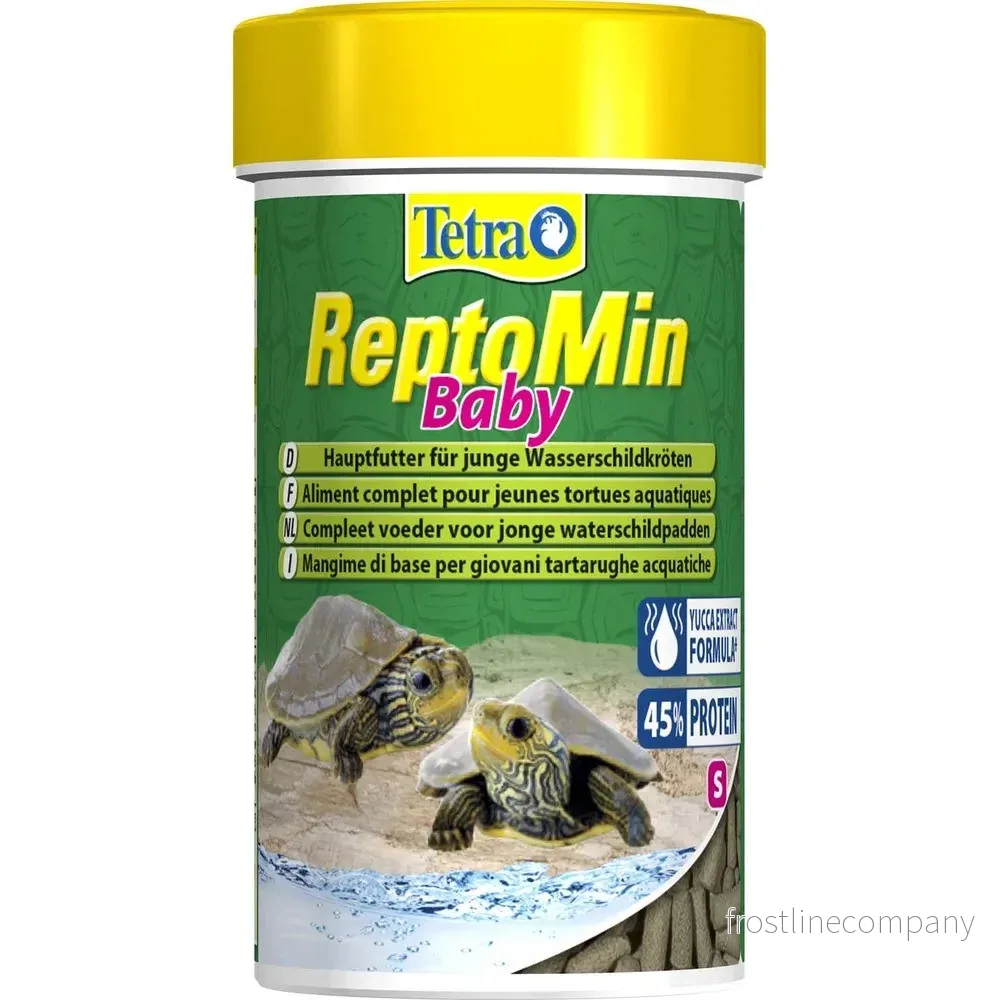 Tetra ReptoMin Baby 100ml för Unga Sköldpaddor Tetra ReptoMin Baby 100ml för Unga Sköldpaddor
