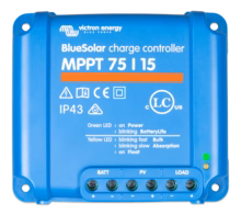 Solcellsregulator Victron BlueSolar MPPT 75/15 Solcellsregulator Victron BlueSolar MPPT 75/15