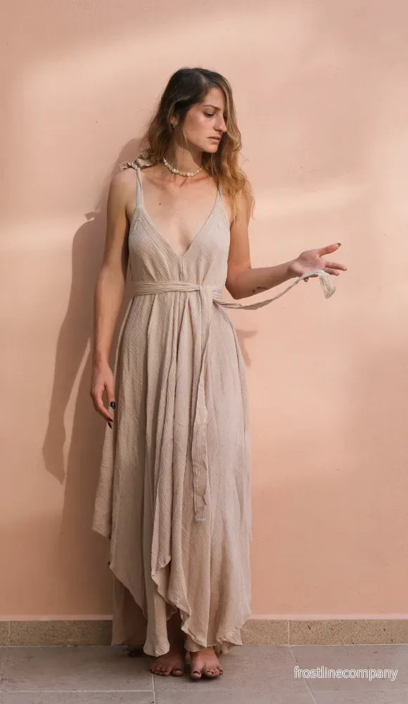 Jumpsuit dress - assymetrisk - Bild 2