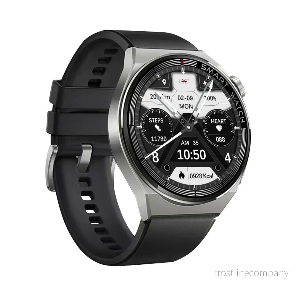 Smartklocka Herr - Bluetooth Samtal & Sport - Svart - Bild 3