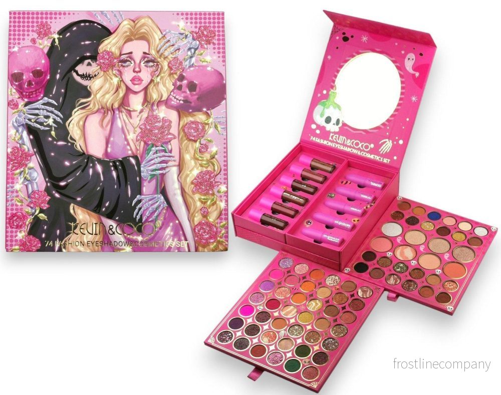 Makeup Set – Ögonskugga Läppstift och Läppglans Makeup Set – Ögonskugga Läppstift och Läppglans