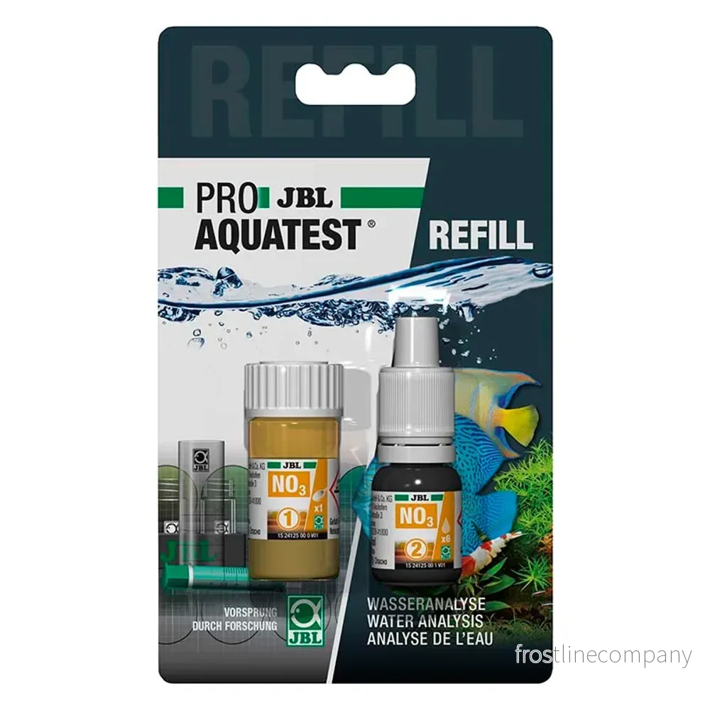 JBL ProAquaTest NO₃ Nitrat Refill – Påfyllning för nitrattest (ca.40 tester) JBL ProAquaTest NO₃ Nitrat Refill – Påfyllning för nitrattest (ca.40 tester)