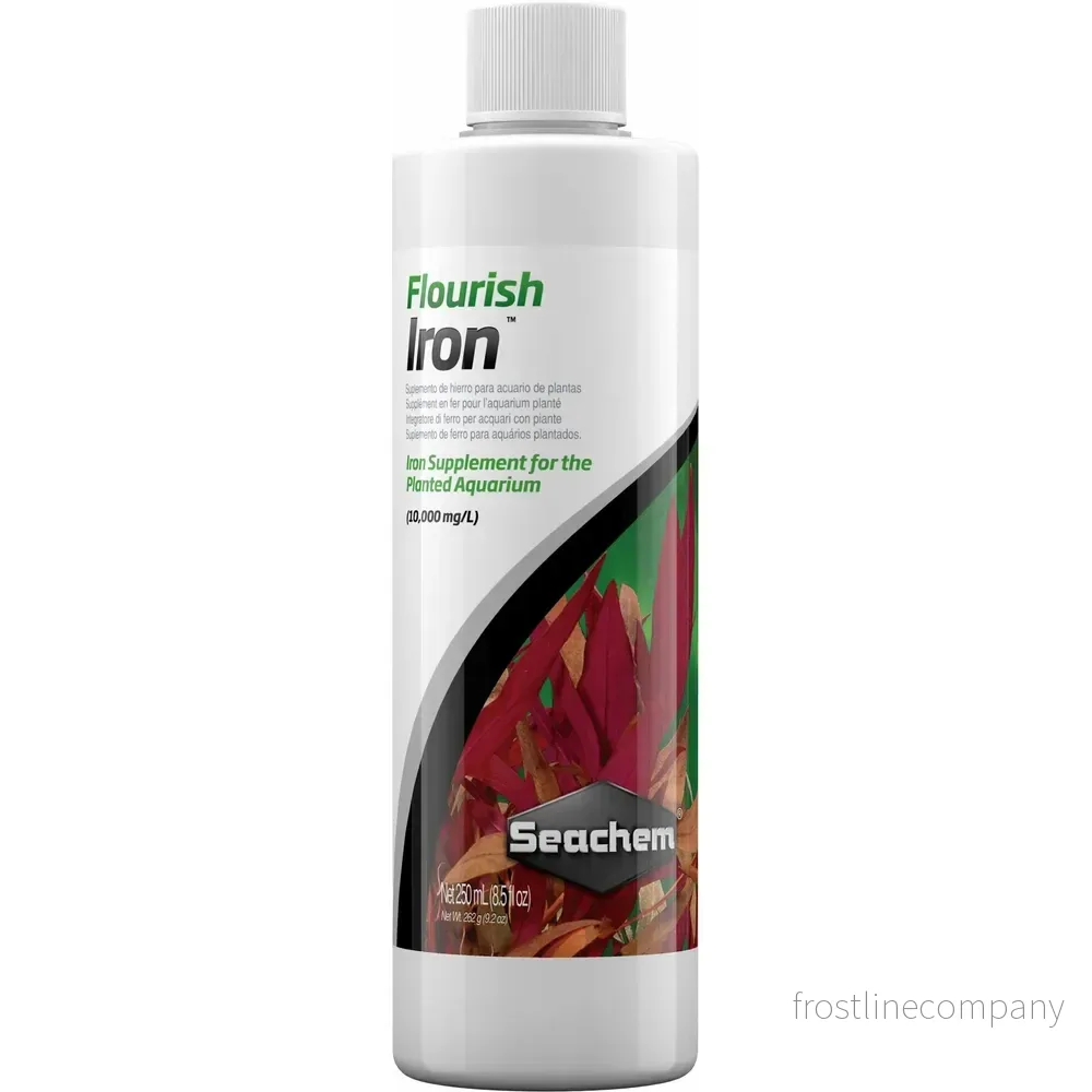 Seachem Flourish Iron 250ml – Järntillskott för växtakvarium Seachem Flourish Iron 250ml – Järntillskott för växtakvarium