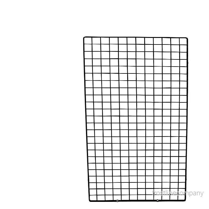 Galler (60 x H120 cm) – Svart Galler (60 x H120 cm) – Svart