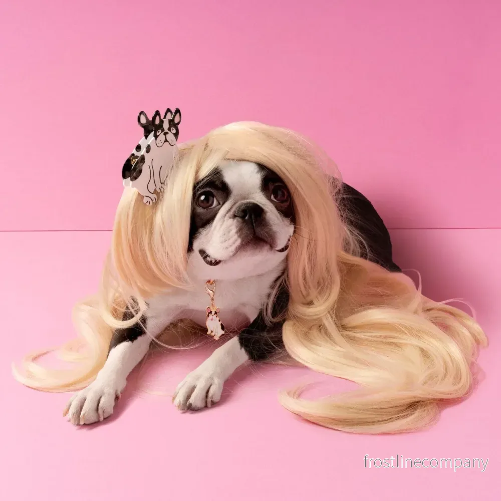 Coucou Suzette hårklämma Fransk Bulldog - Bild 3