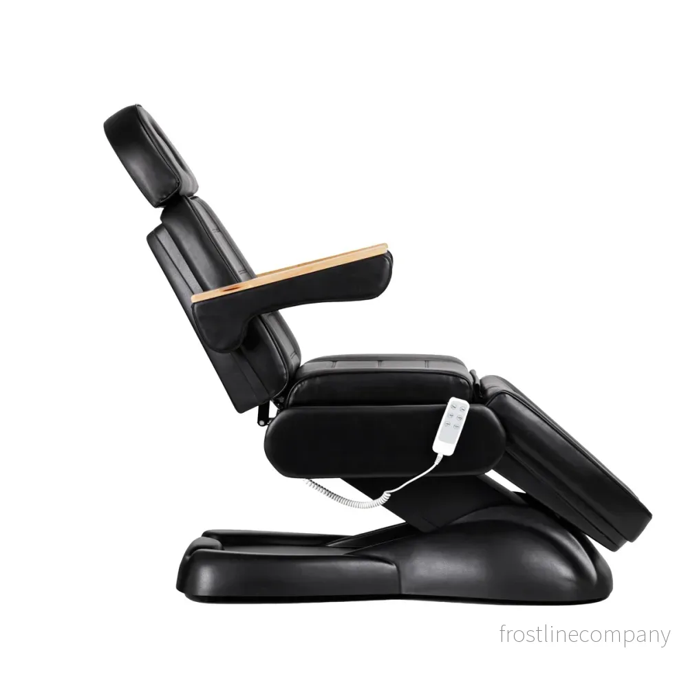 Elektrisk behandlingsstol Sillon Lux 273B 3 Motorer med Pall Svart - Bild 3