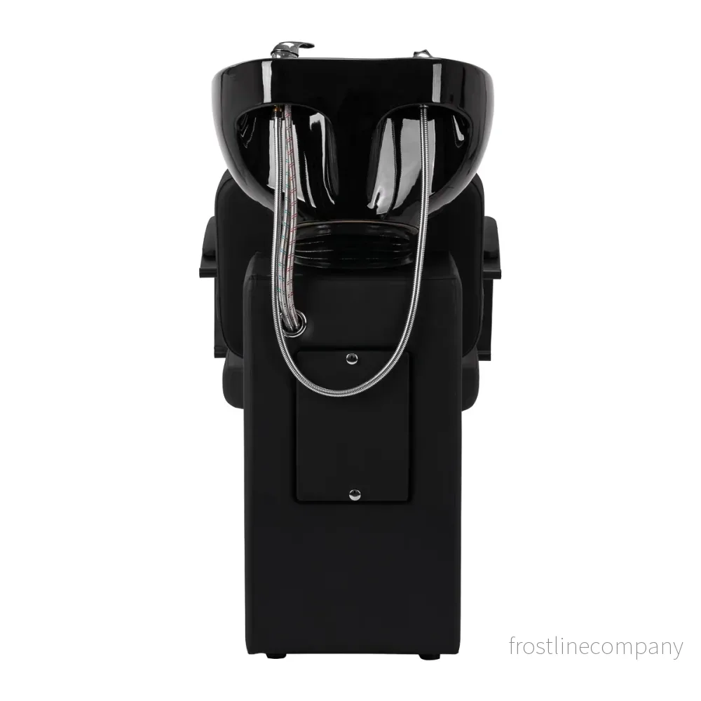 Schamponeringsstol Hair System Edge Noir Svart - Bild 3