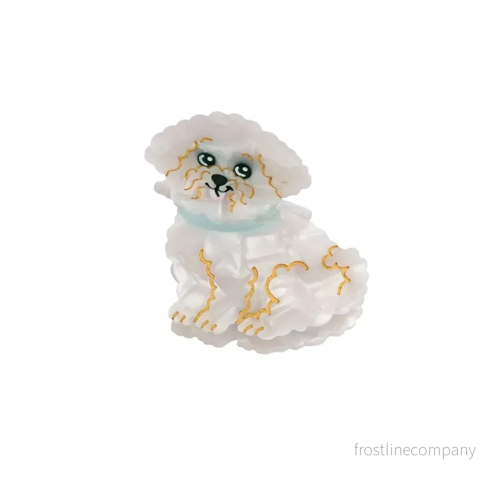 Coucou Suzette hårklämma Bichon Frisé Coucou Suzette hårklämma Bichon Frisé