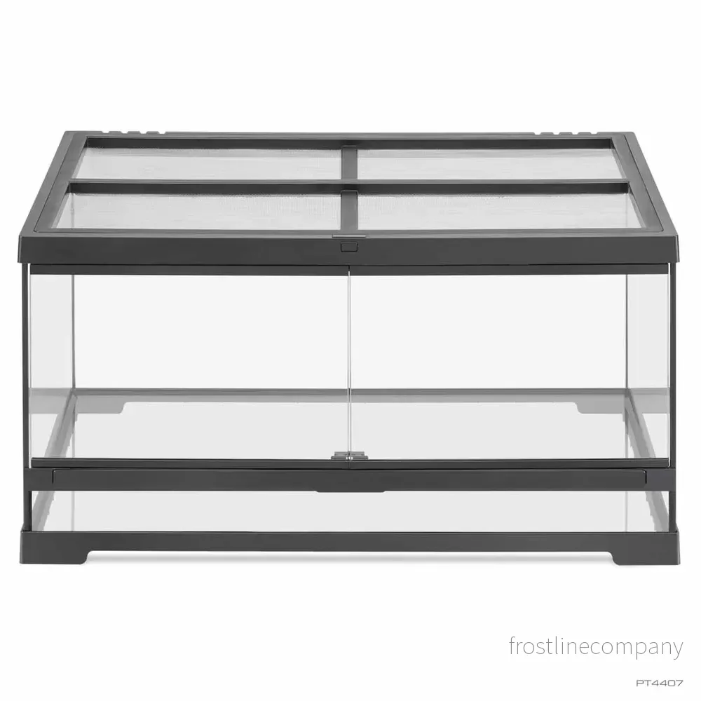 Exo Terra Pro Terrarium Medium Low – Glasterrarium 60×45×30cm - Bild 3