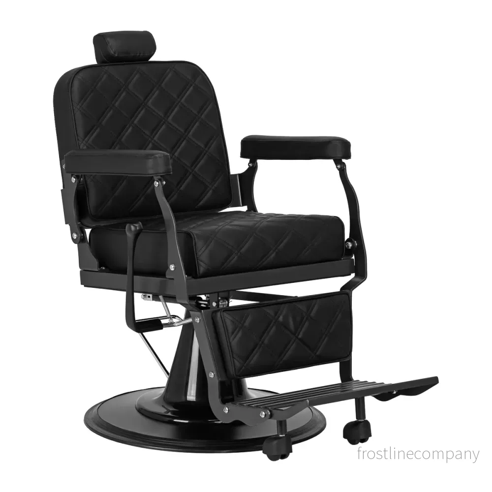 Barberstol Gabbiano Carlos Extra Svart Barberstol Gabbiano Carlos Extra Svart