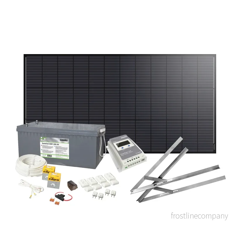 Solcellspaket 170W Sunwind Basic Solcellspaket 170W Sunwind Basic
