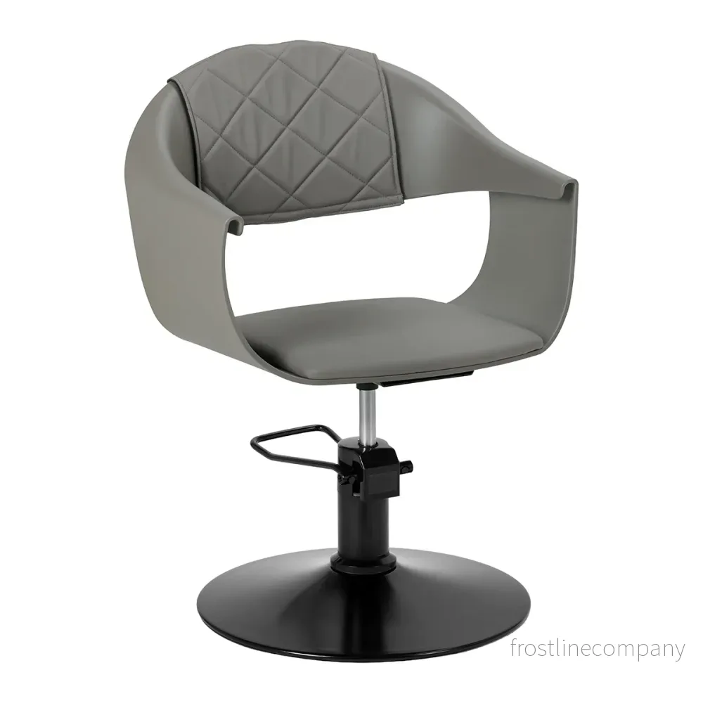 Frisörstol Hair System Halo Grey Grå Frisörstol Hair System Halo Grey Grå