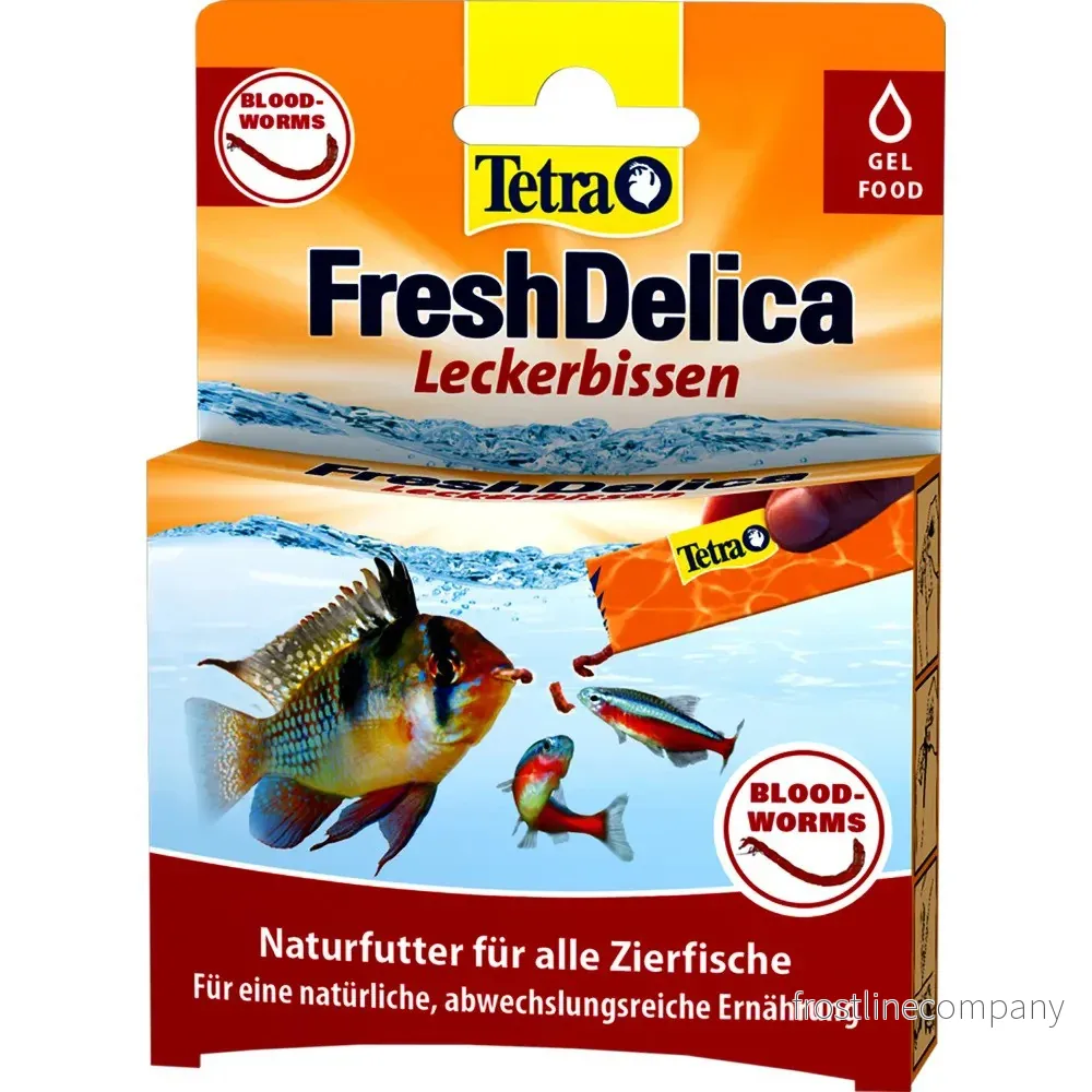 Tetra FreshDelica Bloodworms 48g Tetra FreshDelica Bloodworms 48g
