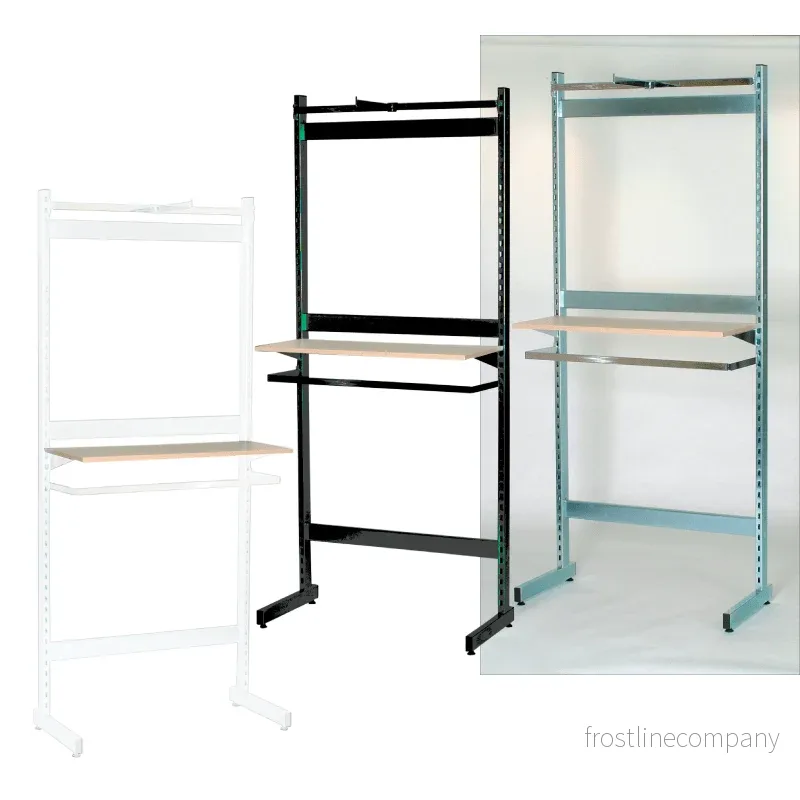 Framework, L-gondol, krom, B67 x H247,50 cm