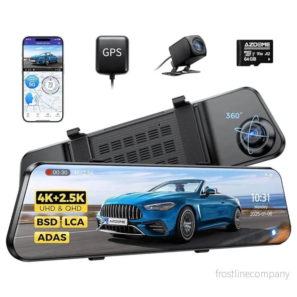 AZDome PG17 Max 4K 2CH Wifi GPS 64gb dashcam AZDome PG17 Max 4K 2CH Wifi GPS 64gb dashcam