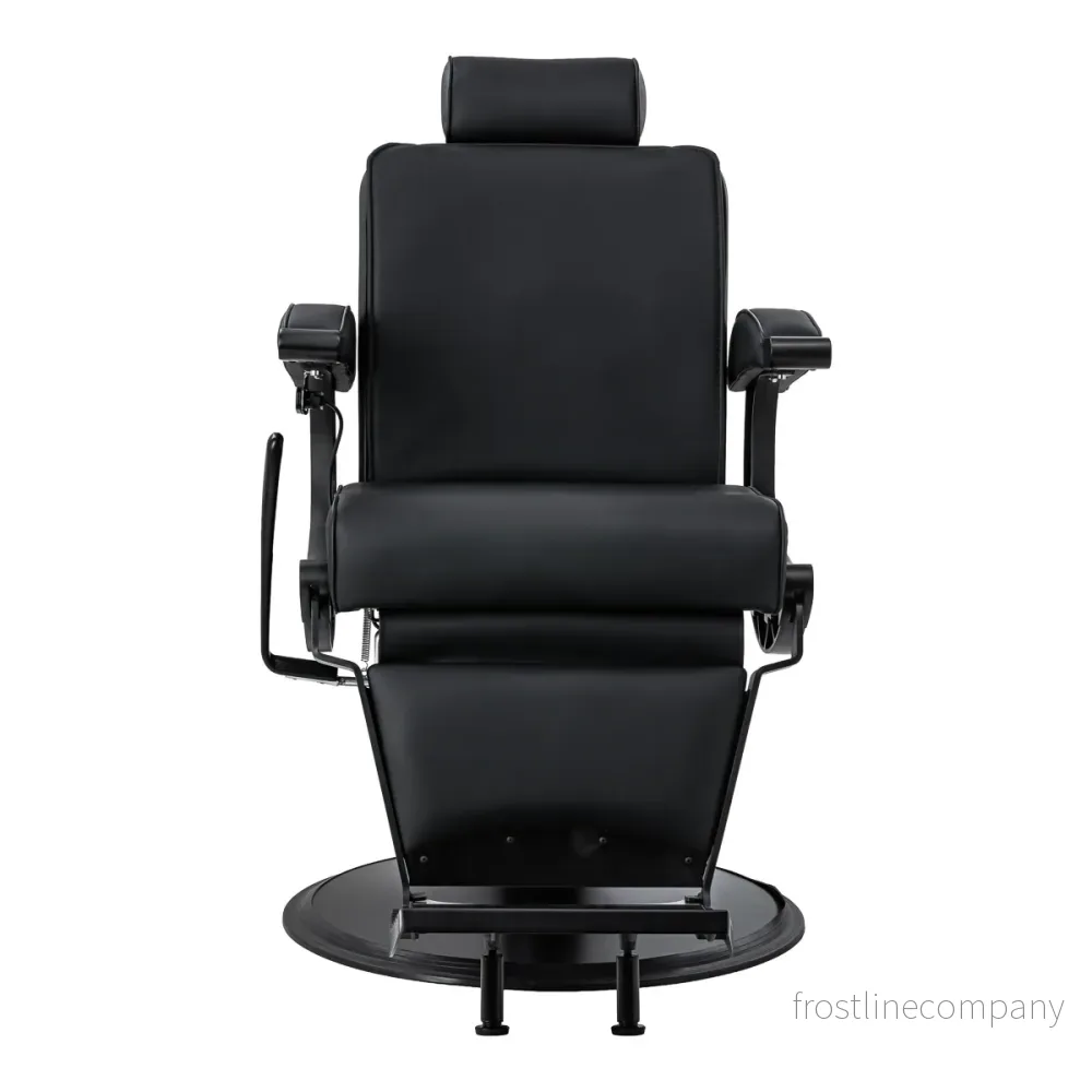 Barberstol Gabbiano Continental med Massage Svart - Bild 2