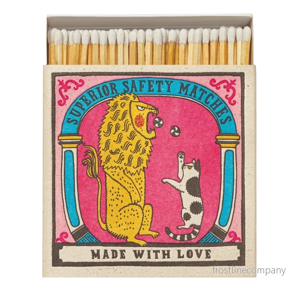 Tändstickor Archivist – Big cat, little cat