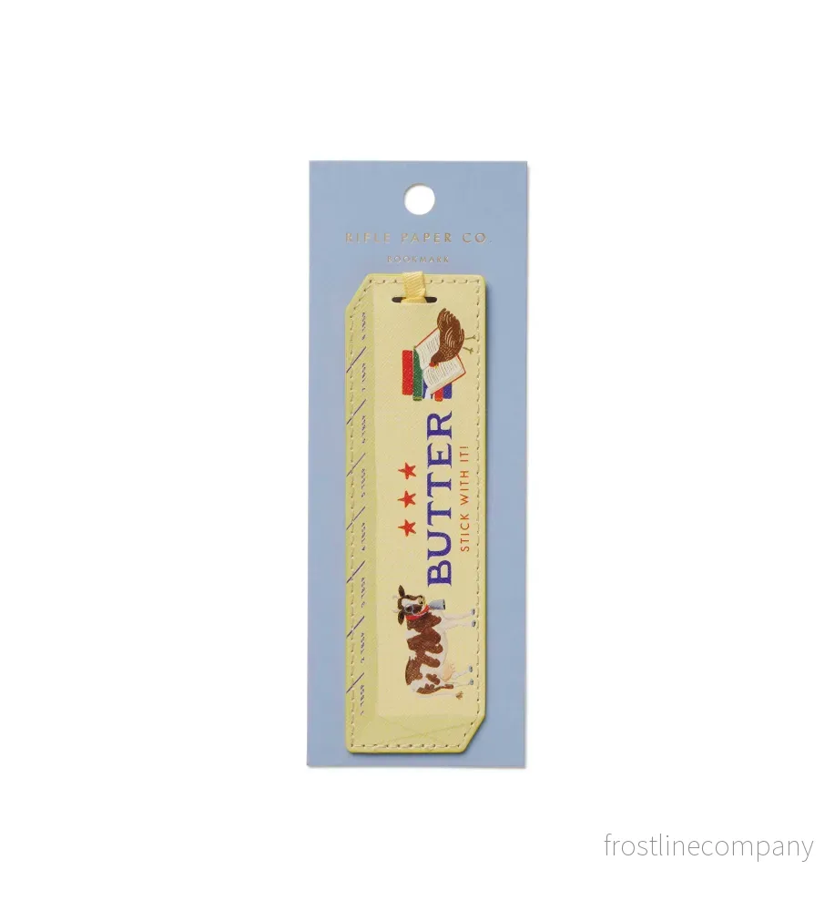 Bokmärke Butter stick with it