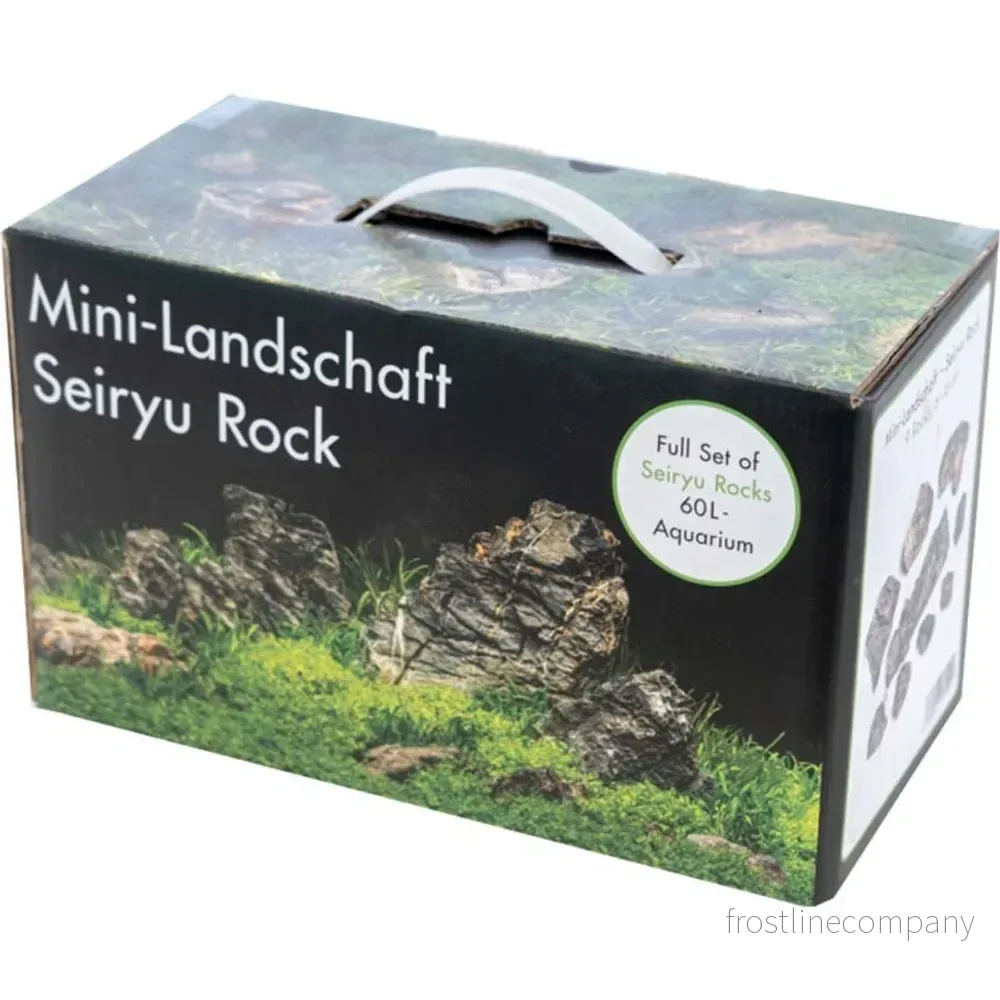AquaDeco Deco-set Seiryu Rock – Dekorationsset med naturliga stenar i presentförpackning AquaDeco Deco-set Seiryu Rock – Dekorationsset med naturliga stenar i presentförpackning