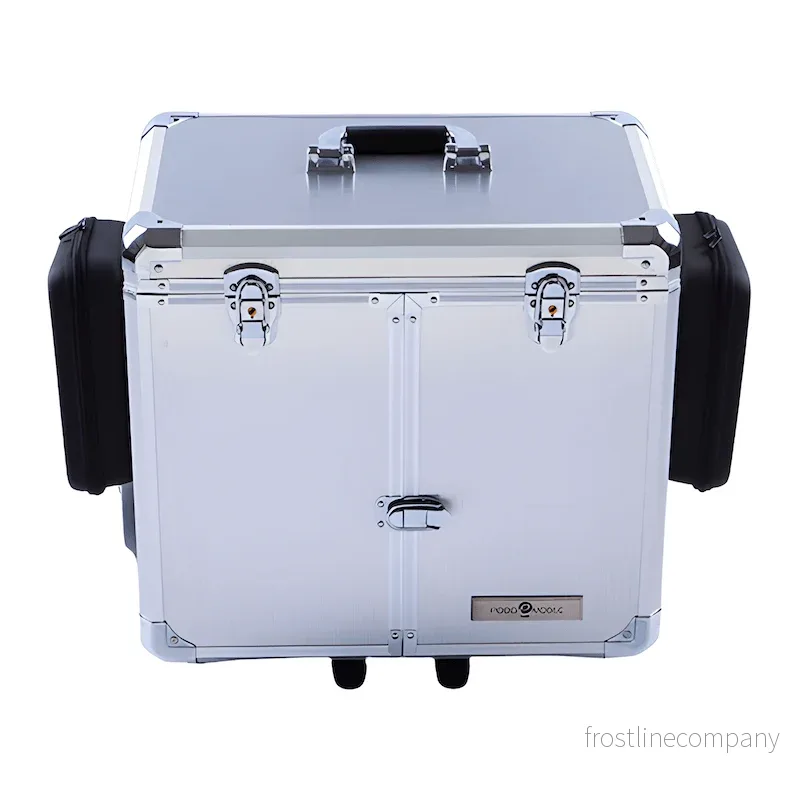 Fotvårdsväska PodoMobile Midi Brush Silver med Trolley - Bild 2