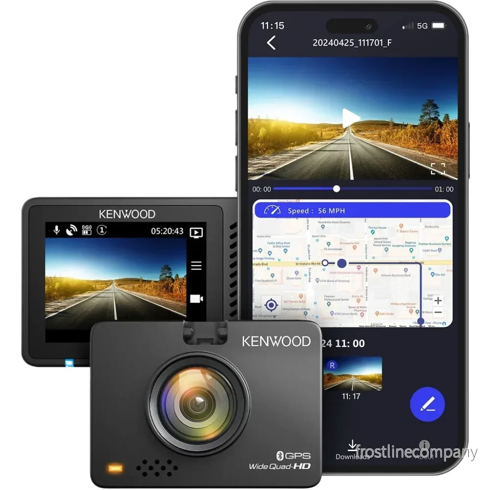 Kenwood DRV-A510W 2K Quad HD Wifi GPS dashcam Kenwood DRV-A510W 2K Quad HD Wifi GPS dashcam