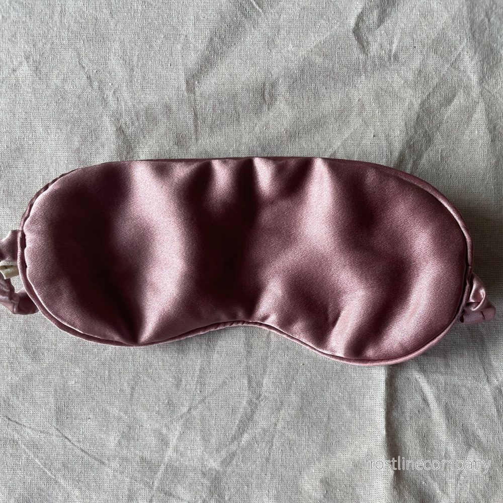 30 Momme Silk Eye Mask | Luxury Mulberry Silk Sleep Mask - Bild 3