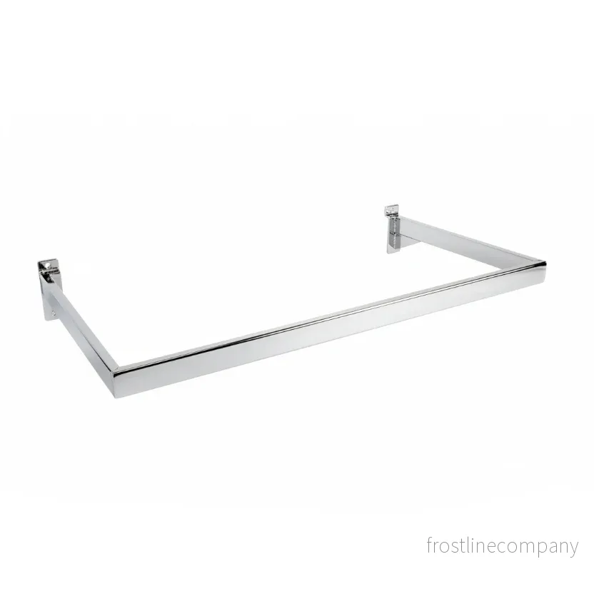 U-böjstång, till panel, krom, B60 x D28 cm U-böjstång, till panel, krom, B60 x D28 cm