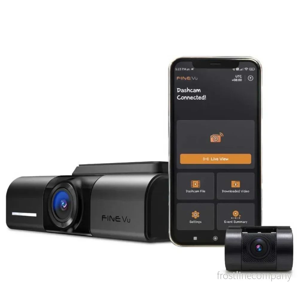 FineVu GX400 2CH 2K Wifi GPS 32gb dashcam - Bild 2