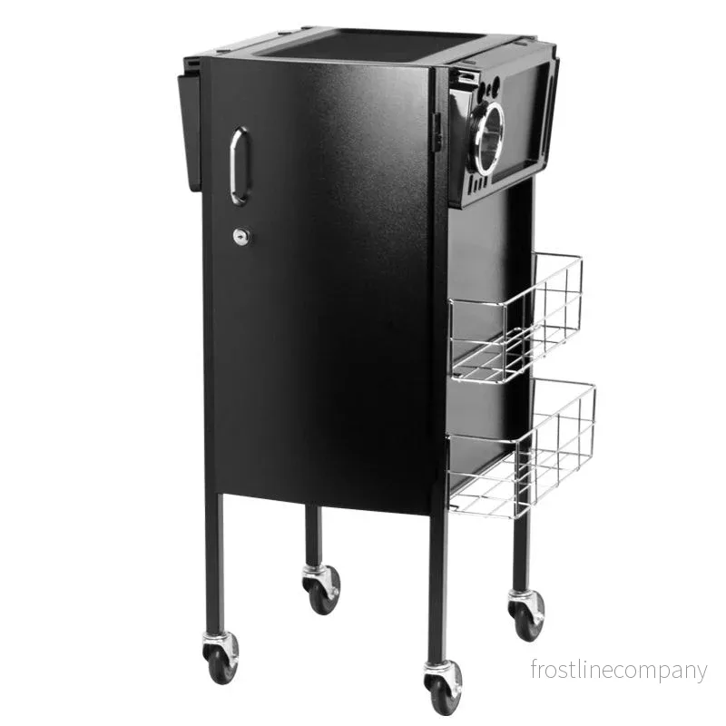Låsbar frisörvagn Gabbiano Deluxe 500 Svart Låsbar frisörvagn Gabbiano Deluxe 500 Svart