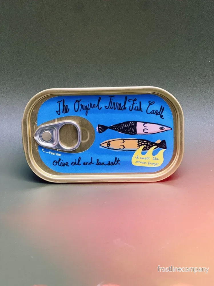 Tinned Fish Candle - Doftljus i konservburk - Bild 2