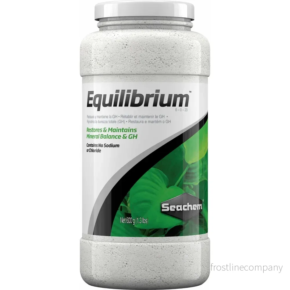 Seachem Equilibrium – Återställer och upprätthåller mineralbalans & GH - Bild 2