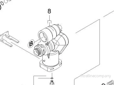 Kärcher Främre Pumphus K2-K3 9.755-286.0