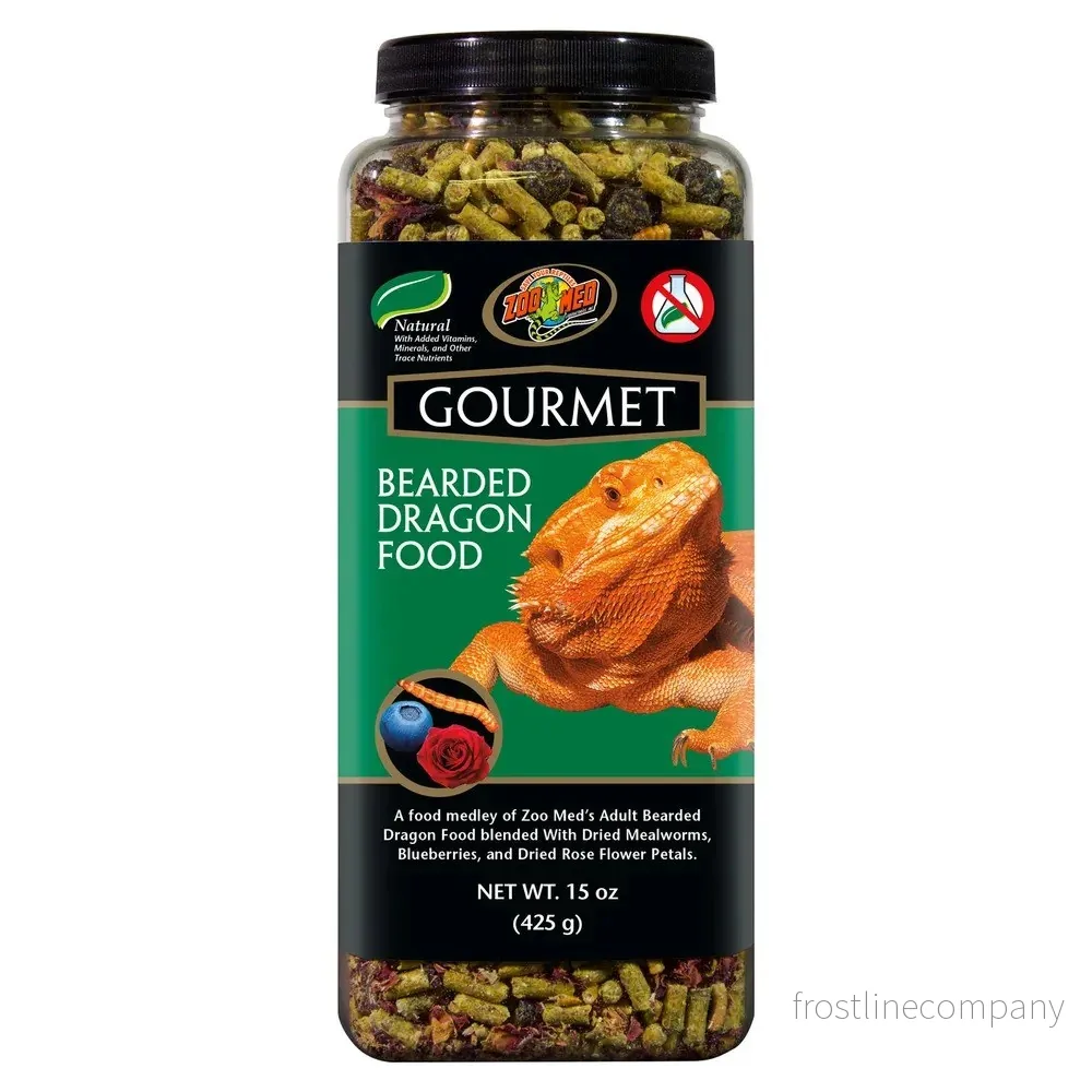 ZooMed Gourmet Bearded Dragon Food 383g ZooMed Gourmet Bearded Dragon Food 383g