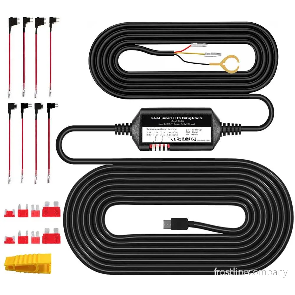 Nanocam NH03 hardwire kit USB-C 3-wire - Bild 2
