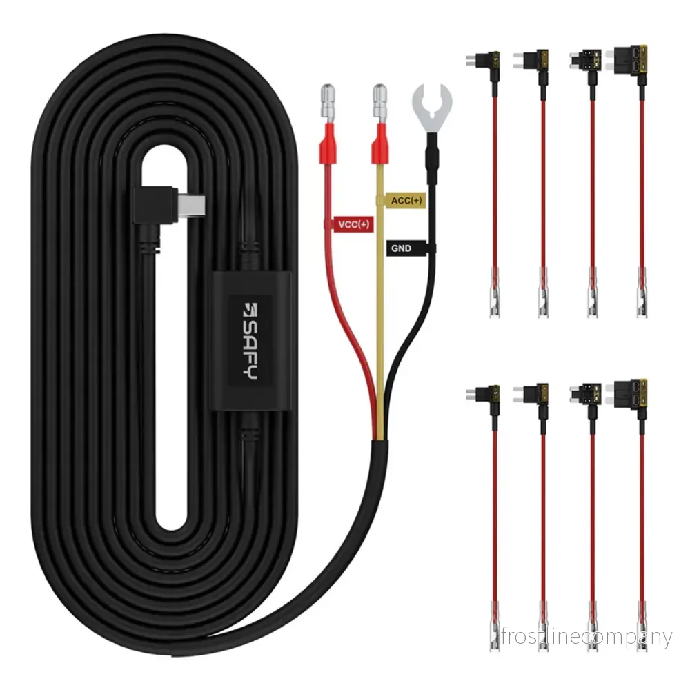 SAFY hardwire kit Mini USB 3-tråds SAFY hardwire kit Mini USB 3-tråds
