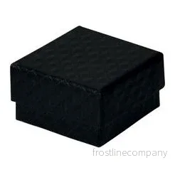 Smyckeskrin. Svart. 5 x 5 x H 3 cm. - 20 st. Pris visad per st. - Bild 3