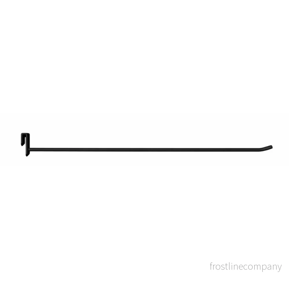 Varhake, för 5 mm dekorstång, svart, 30 cm