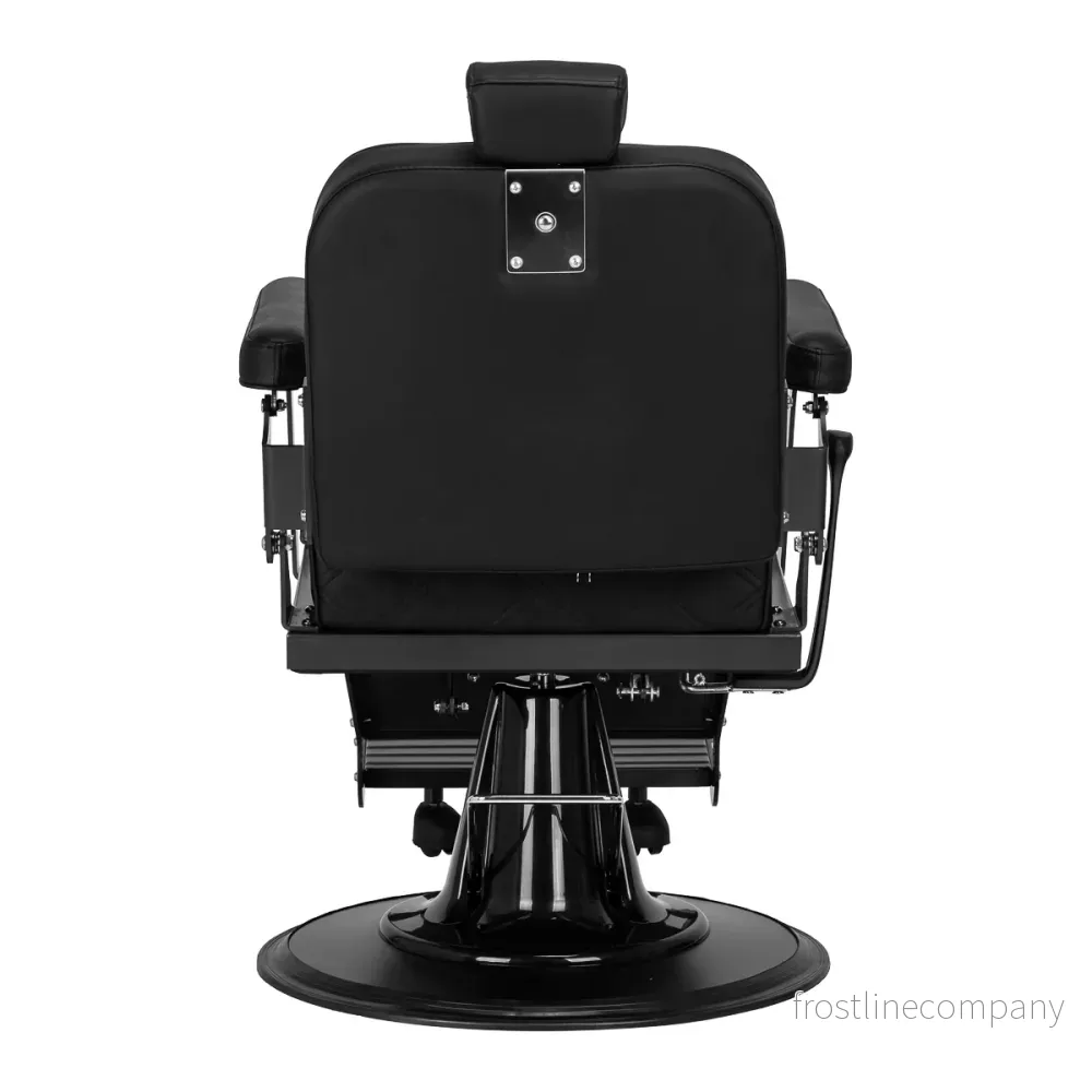 Barberstol Gabbiano Carlos Extra Svart - Bild 3