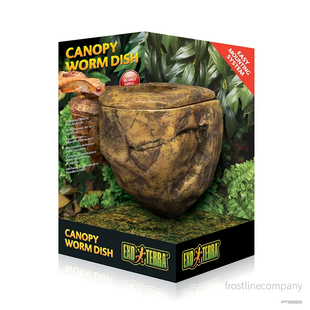 Exo Terra Canopy Worm Dish Exo Terra Canopy Worm Dish