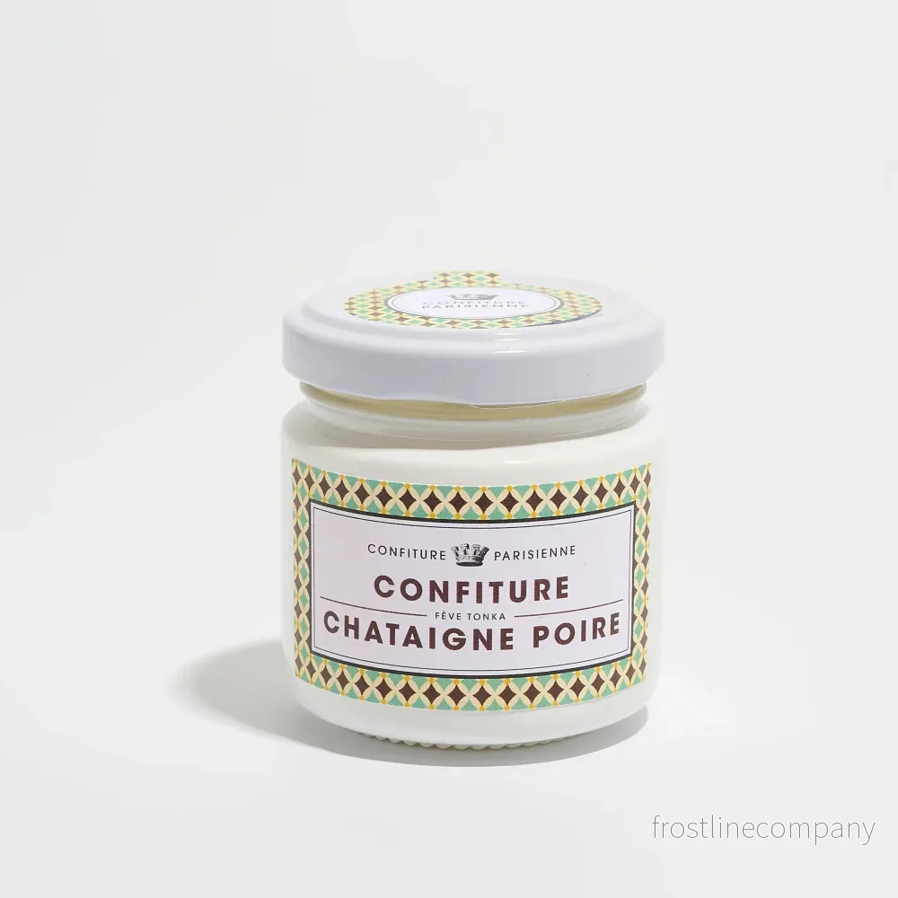 Confiture Parisienne - päron, kastanj & tonkaböna marmelad