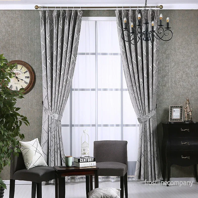 Mira – Mörkläggningsgardiner i Chenille Jacquard – Ljus Lyxig Gardin för Vardagsrum & Sovrum Mira – Mörkläggningsgardiner i Chenille Jacquard – Ljus Lyxig Gardin för Vardagsrum & Sovrum