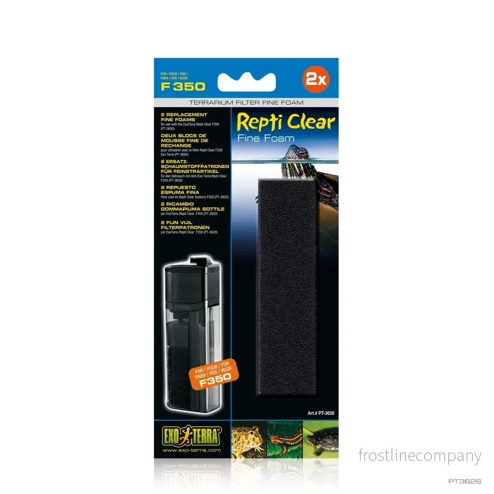 Exo Terra 2 Fine Foams for Repti Clear F350 Exo Terra 2 Fine Foams for Repti Clear F350