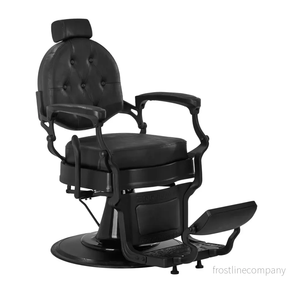 Barberstol Gabbiano President – Svart Barberstol Gabbiano President – Svart