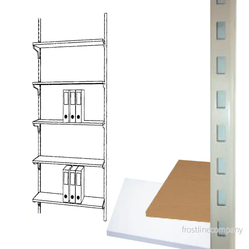 Framework – Light – Väggskena 242 cm krom Framework – Light – Väggskena 242 cm krom
