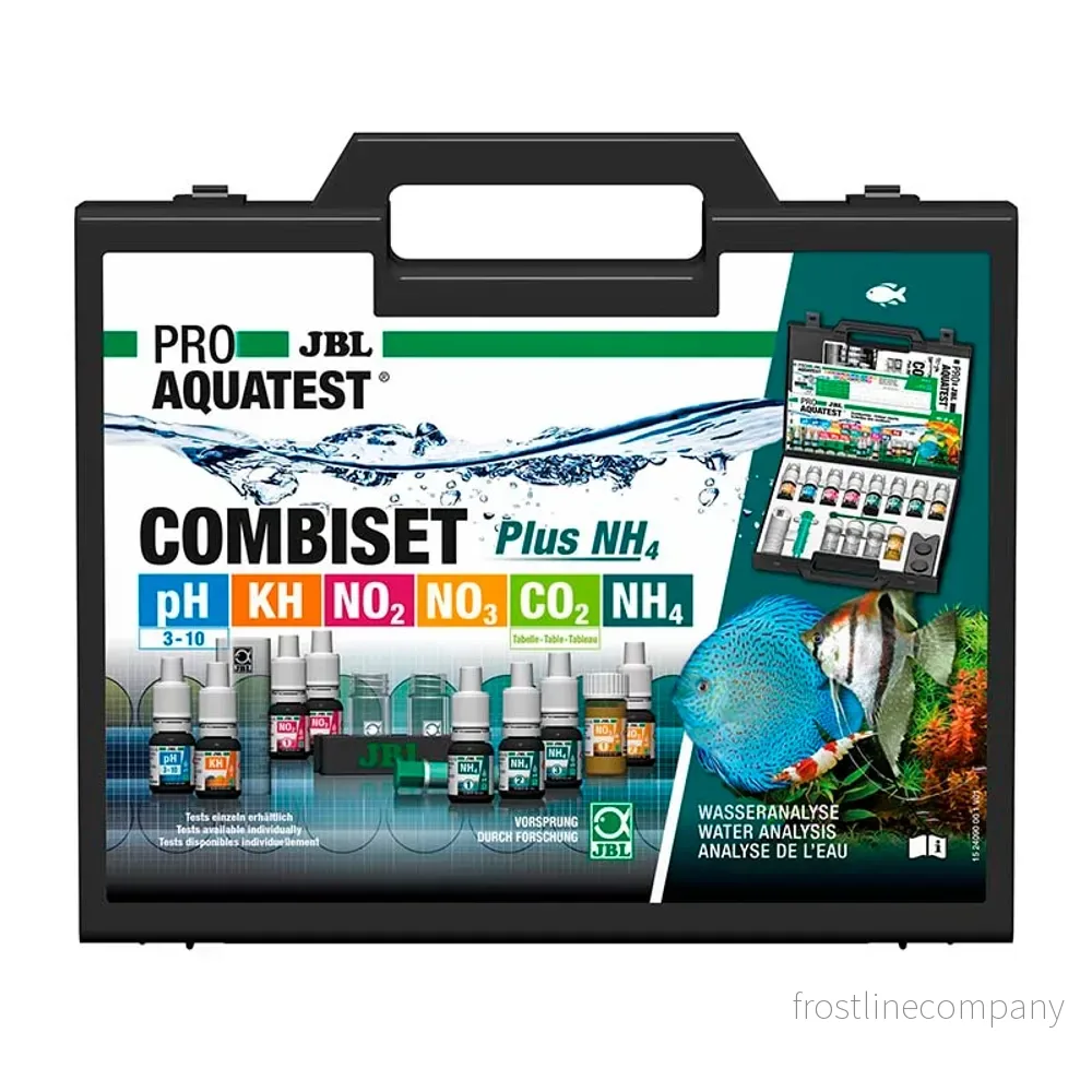 JBL ProAquaTest Combi Set Plus NH₄ – Komplett testväska för 8 vattenvärden - Bild 2