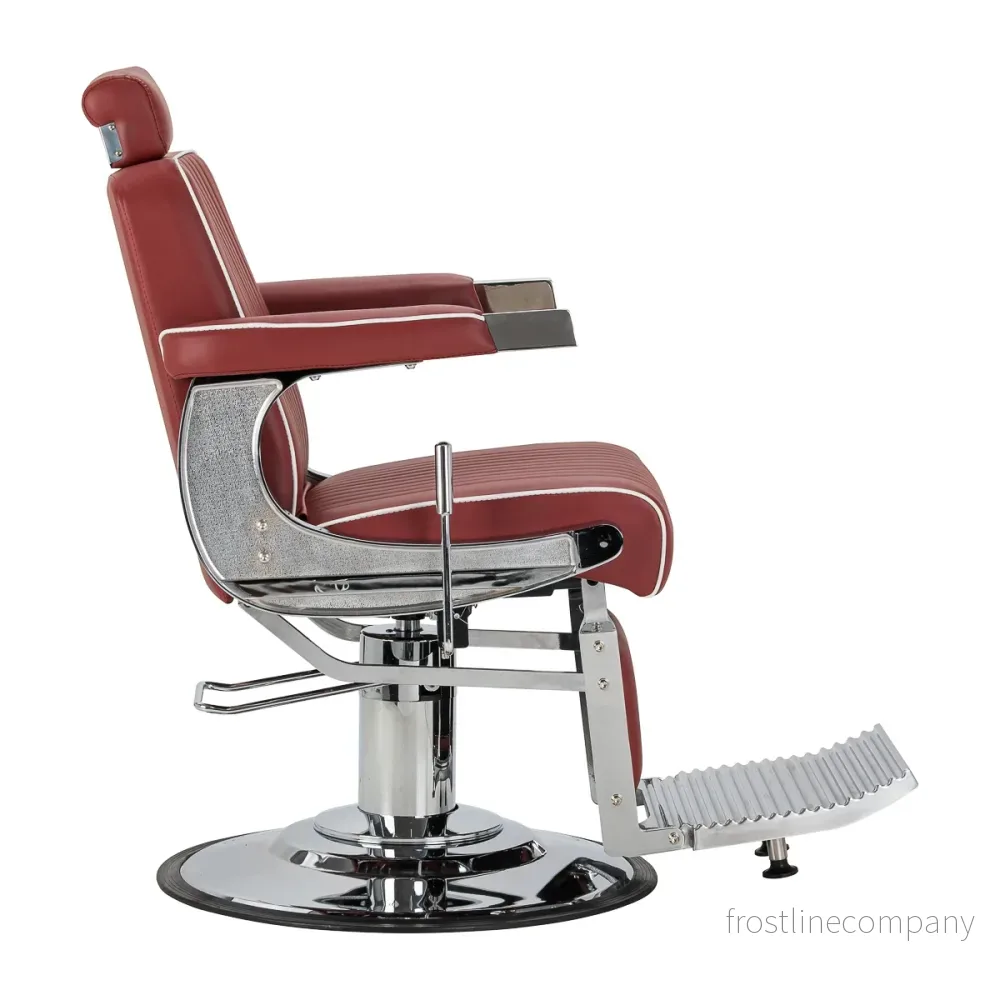 Barberstol Gabbiano Visionerio Rood - Bild 2